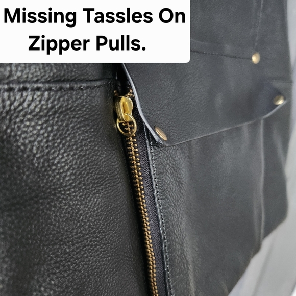 Kooba Everette Shoulder Tote Bag Black Slouchy Soft Pebbled Leather Expandable - Picture 10 of 15